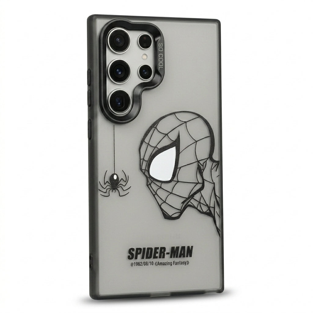 Shadow Web Hero Vibe Case for Samsung S Ultra Series | Matte Graphic Back Cover