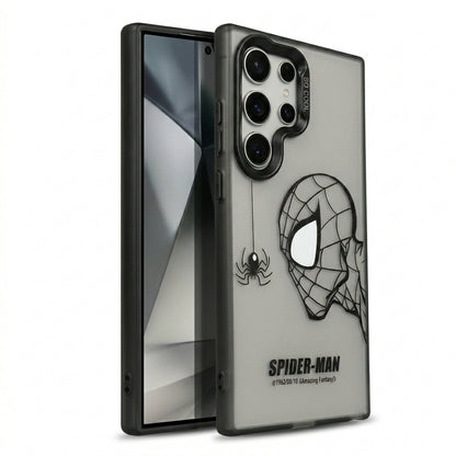 Shadow Web Hero Vibe Case for Samsung S Ultra Series | Matte Graphic Back Cover