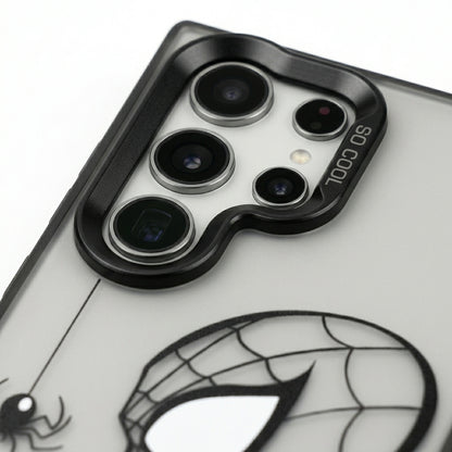 Shadow Web Hero Vibe Case for Samsung S Ultra Series | Matte Graphic Back Cover