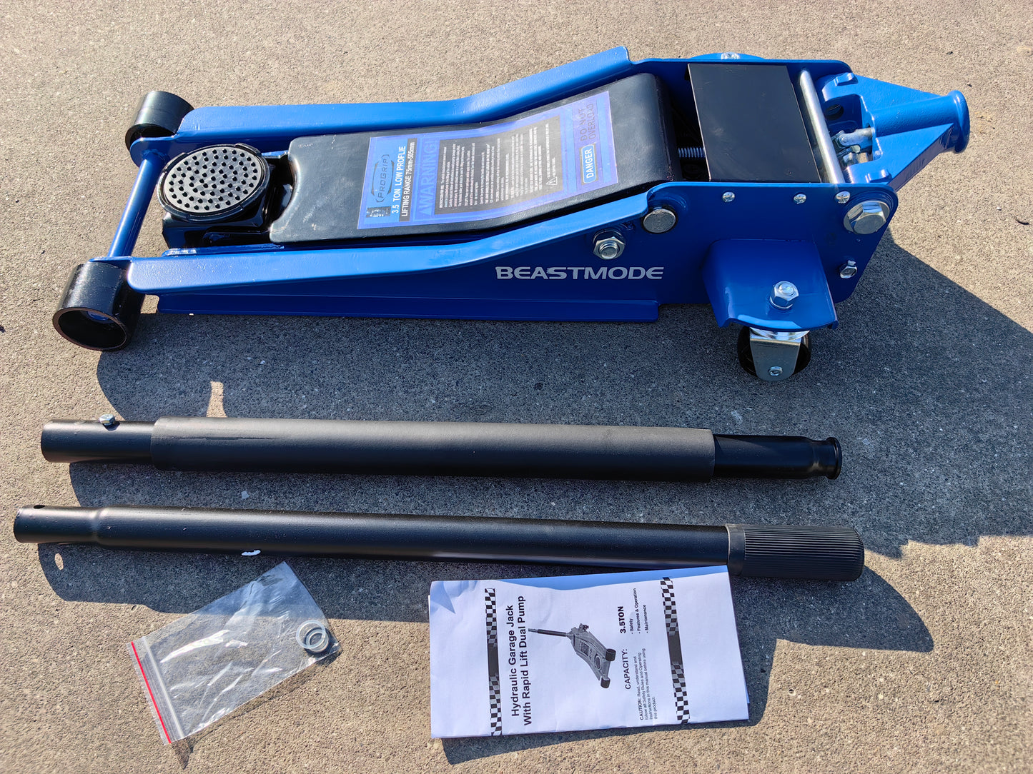 PROGRIP FLOOR JACK 3.5T LOW PROFILE (Model - T31513)