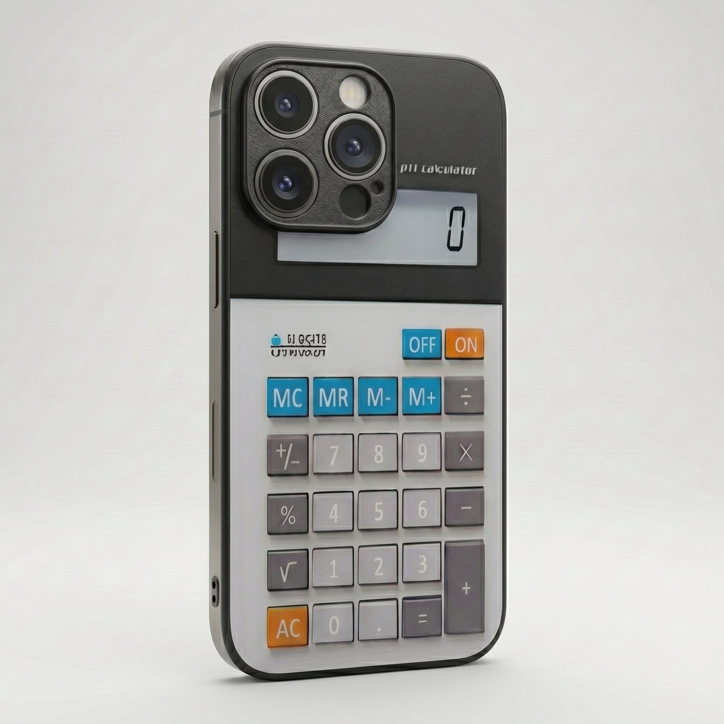 Calculator Print Design iPhone Case – Compatible with iPhone