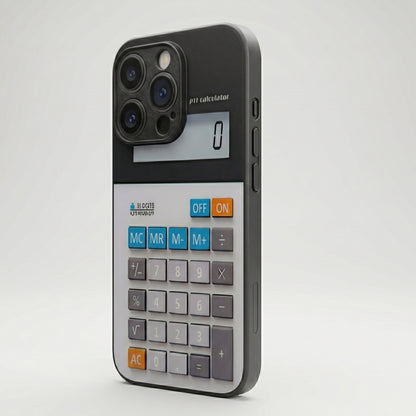 Calculator Print Design iPhone Case – Compatible with iPhone