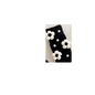 Pearl Flower Calf Socks for Women – White & Black | Cute Embroidered Socks with Pearls