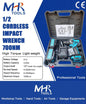MHR 1/2 Cordless Impact Wrench 700 NM