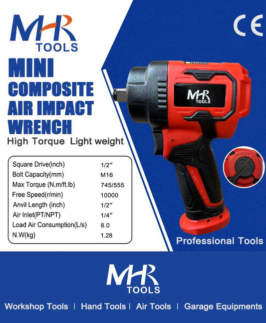 MHR Mini Composite Air Impact Wrench