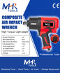 MHR Composite Air Impact Wrench (3/4") (2000 NM)