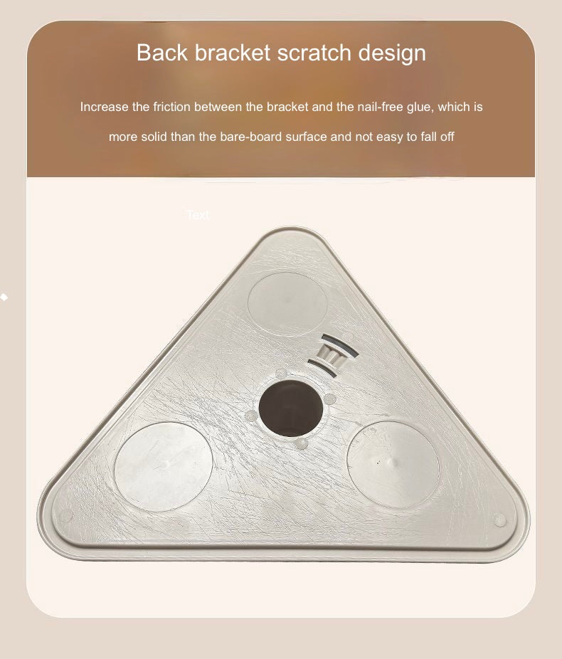 Wall-mounted grain storage box rotating partition:6-Compartment Multi-Grain Dispenser for Kitchen Organization