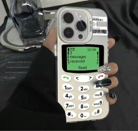Retro Nokia Style Phone Case – Compatible with iPhone | shockproof and scratch-resistant