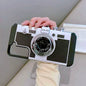 Retro Camera Aesthetic Case with Lanyard