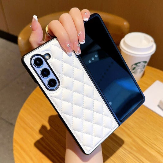 Luxury Quilted Leather Case