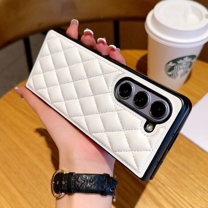 Luxury Quilted Leather Case
