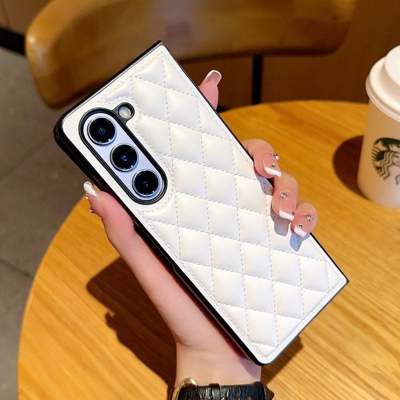 Luxury Quilted Leather Case