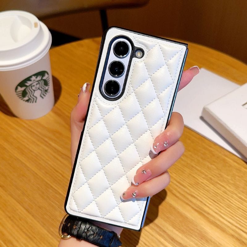 Luxury Quilted Leather Case