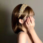 Luxury Crystal Embellished Padded Headband for Women – Elegant Party & Bridal Hair Accessory