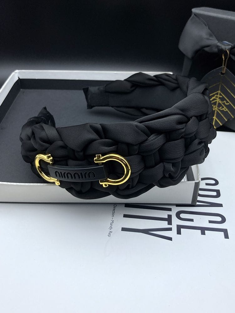 Midnight Muse Braided Headband