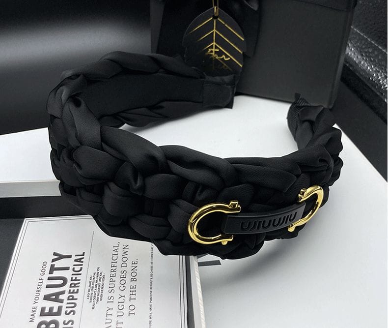 Midnight Muse Braided Headband
