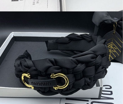 Midnight Muse Braided Headband