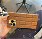 Chocolate bar Rilakkuma silicone iPhone case