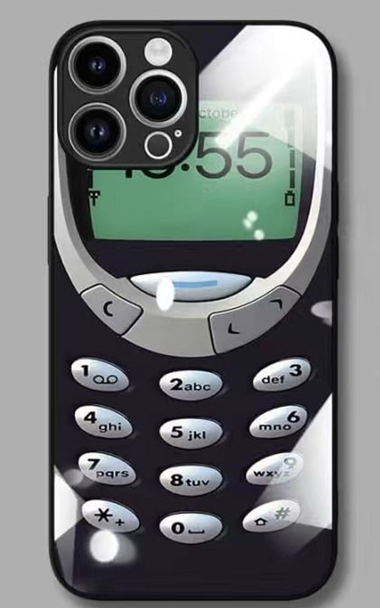 Retro keypad mobile phone style iPhone case