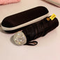 Luxury Diamond Hand Umbrella – UV Protection, Portable, Travel Case