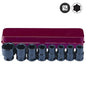 Force 8pc 3/8"DR. 6PT. Flank Impact Socket Set (Code - 3083)