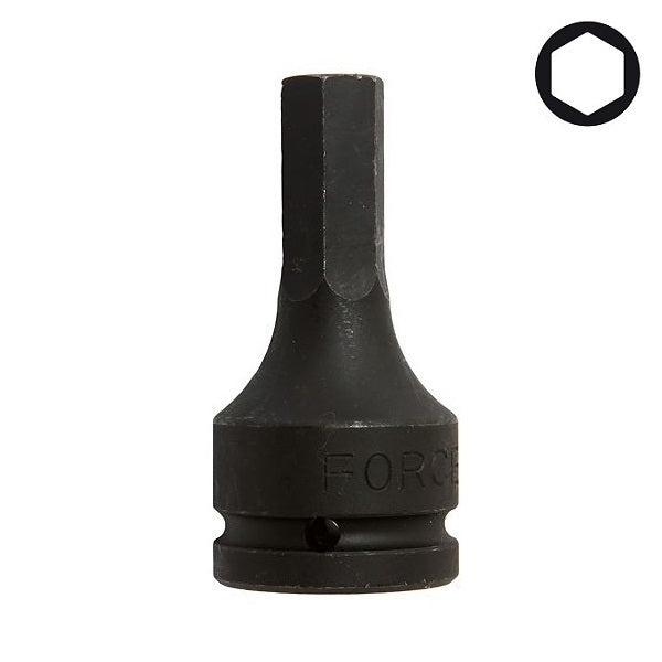 Force 3/4"DR. Hex Impact Socket Bit (2pc/Box) (Code - 26490)