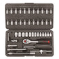 Force 46pc 1/4"DR. Socket Combination Set (Code - 2462)