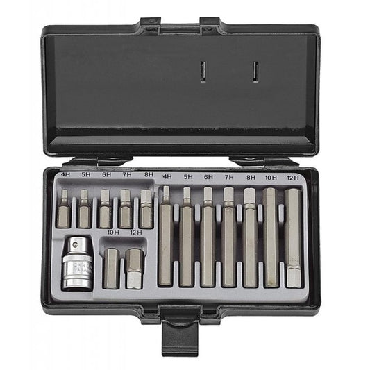 Force 15pc 10mm Hex Bit Set (Code - 4155)