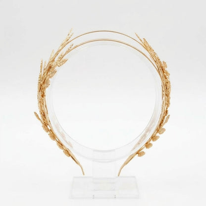 Aurelia Athena Golden Laurel Crown Hairband