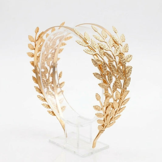 Aurelia Athena Golden Laurel Crown Hairband