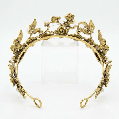 Golden Enchanted Crown Headband