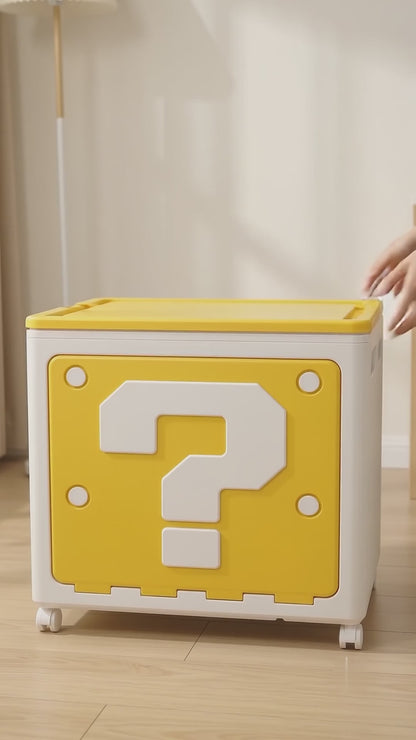 Box Storage with Wheels: Large Capacity, Portable & Space-Saving Organizer | India Dealz